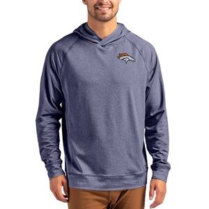 Men’s Nike Dri Fit NFL Denver Broncos Athletic Hooded Lightweight Pullover Sz XL